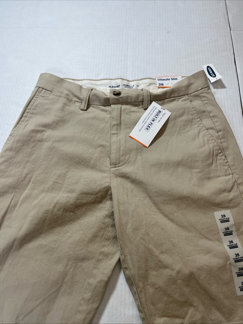 Old Navy Ultimate Slim Chinos - Light Tan